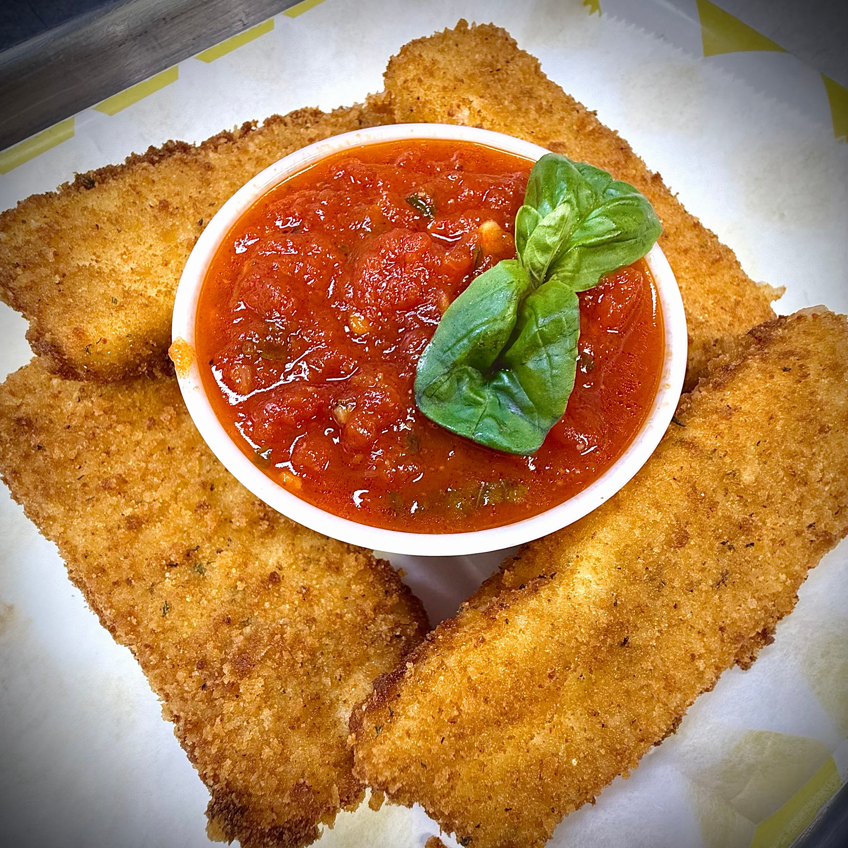 Fried Mozzarella.