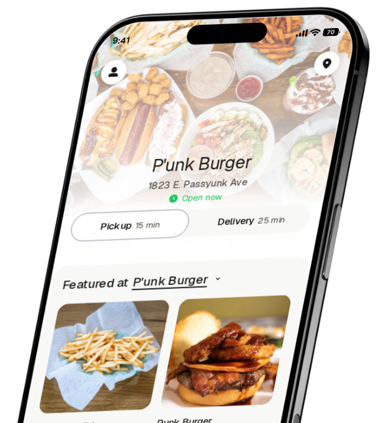 P'unk Burger app preview