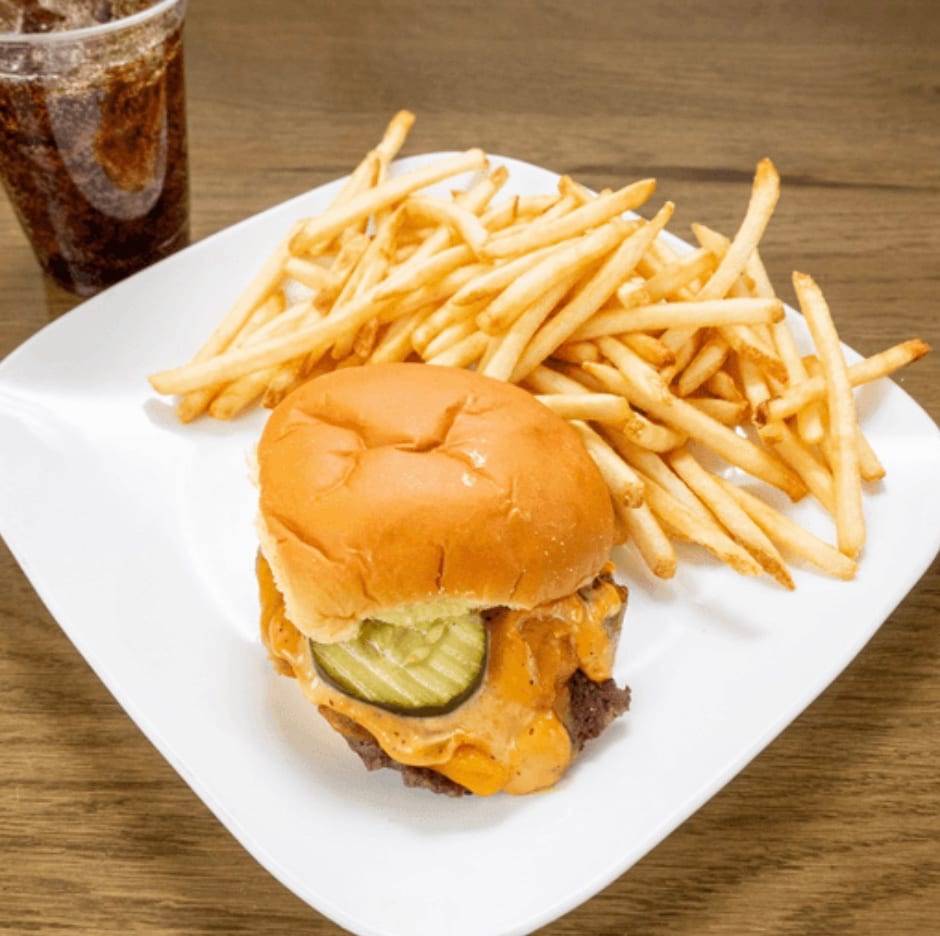 Lunch Combo Build Your Own Burger.