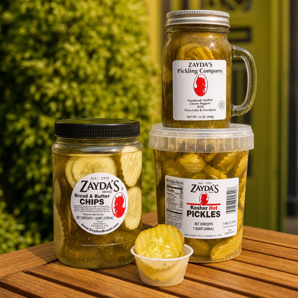 Qt Kosher Hot Pickle Chips.